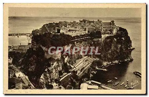 Cartes postales Le rocher de Monaco