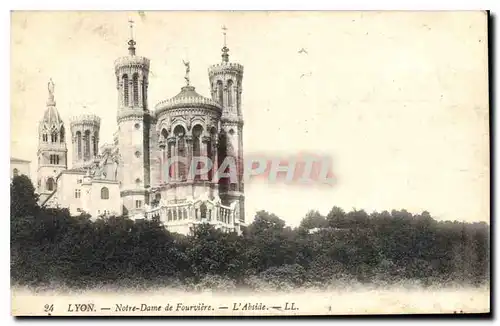 Cartes postales Lyon Notre Dame de Fourviere L'Abside