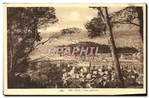 Cartes postales Nice Vue generale