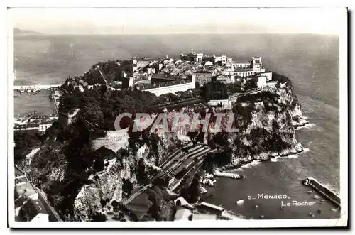 Cartes postales Monaco Le Rocher