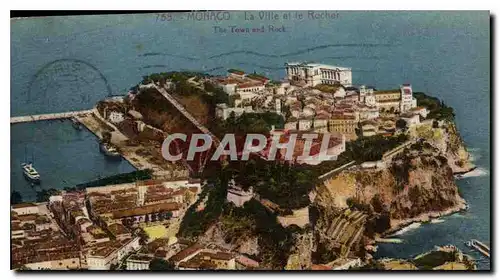 Cartes postales Monaco la Ville et le Rocher