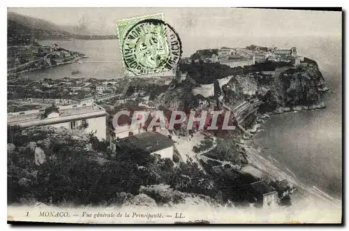 Cartes postales Monaco Vue generale de la Principaute