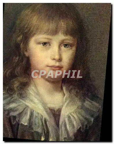 Cartes postales Attribute a David Le Dauphin au Temple Exposition Marie Antoinette Versailles