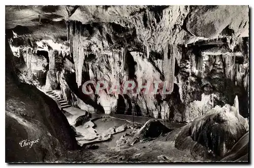 Cartes postales Grottes de Betharram Salle des Lustres et Bassin des Naiades