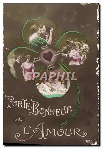 Cartes postales Porte Bonheur de l'Amour