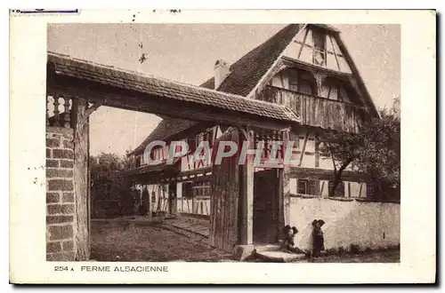 Cartes postales Ferme Alsacienne