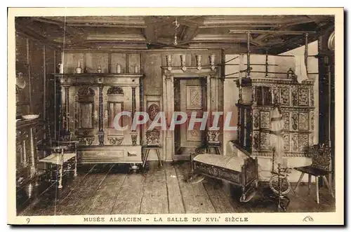 Cartes postales Musee Alsacien La Salle du XVII siecle