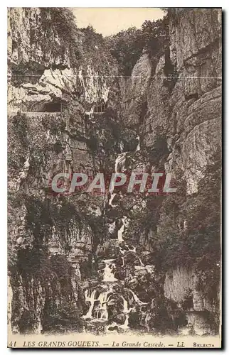 Cartes postales Les Grands Goulets La Grande Cascade