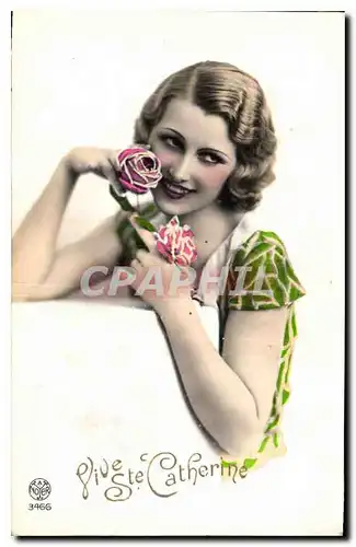 Cartes postales Vive Ste Catherine Femme