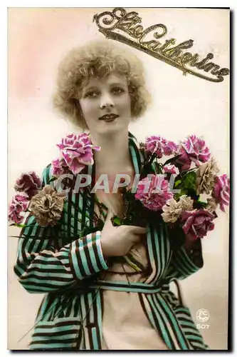 Cartes postales Ste Catherine Femme