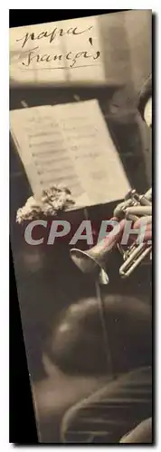 Cartes postales Homme Trompette