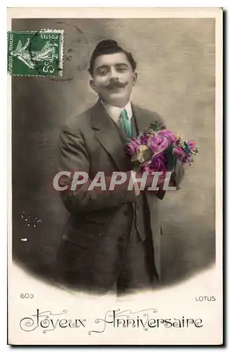 Cartes postales Joyeux Anniversaire Homme