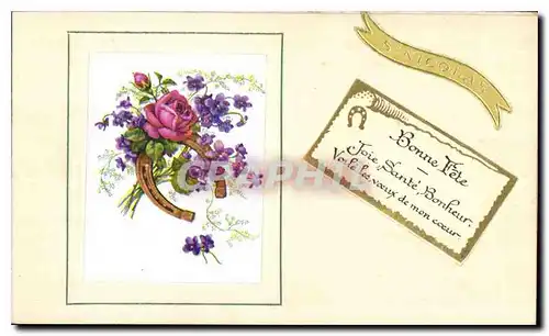 Cartes postales Bonne Fete Fleurs