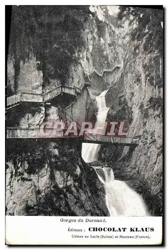 Cartes postales Gorges du Durnand