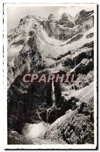 Cartes postales Gavarnie Hautes Pyrenees La cascade