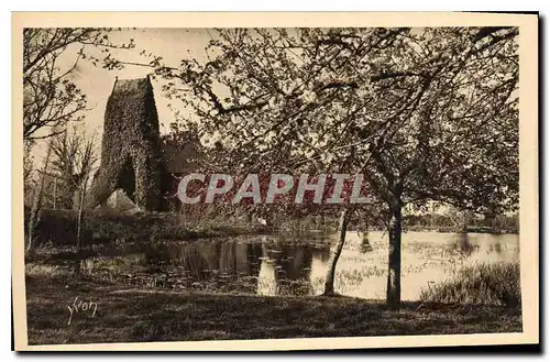 Cartes postales Normandie Vieux Manoir sous les pommiers en fleurs