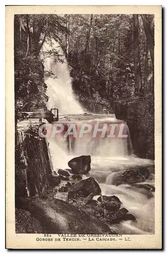 Cartes postales Vallee de Gresivaudan Gorges de Tencin La Cascade