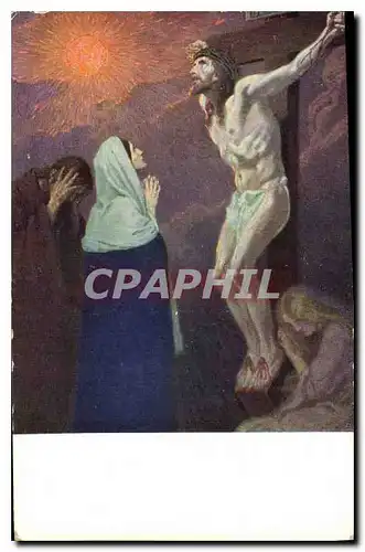 Cartes postales XII Station Jesus stirbt am Kreuze