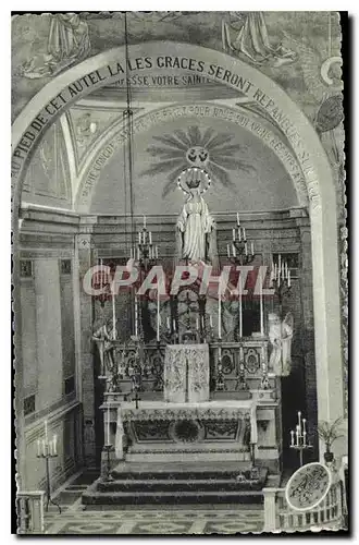 Cartes postales Chapelle de la Medaille Miraculeuse Maitre Autel La Vierge aux Rayons