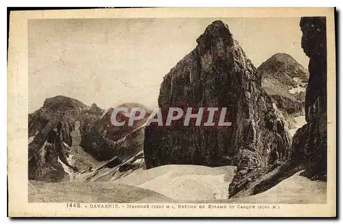 Cartes postales Gavarnie Breche de Roland et Casque