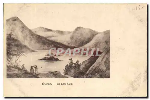 Cartes postales Ecosse Le Lac Awe