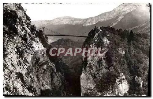 Ansichtskarte AK Les Bauges Pittoresques Le Pont l'Abime