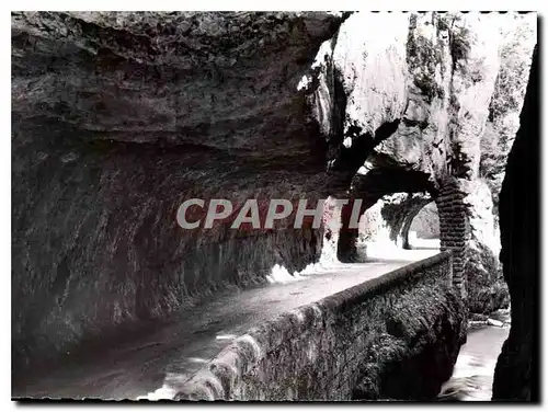 Ansichtskarte AK Les Belies Alpes Francaises Le Vercors Le Route l'Interieur des Grands Goulets