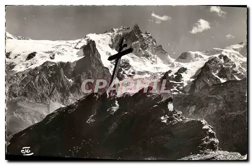 Ansichtskarte AK Alpes La Route de Grands col Environs de la Grave vue prise de la route de Chazelet