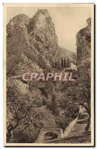 Cartes postales Paysages et Pierres de Provence Moustiers Sainte Marie Basses Alpes