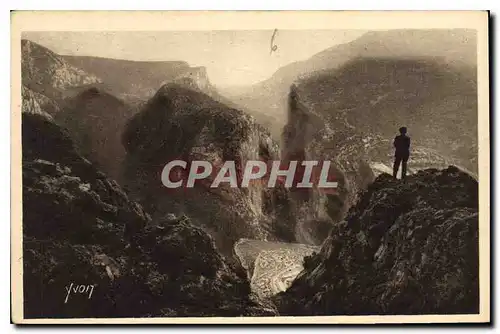 Cartes postales Paysages et Pierres de Provence Le Pont Sublime de Gorges du Verdon