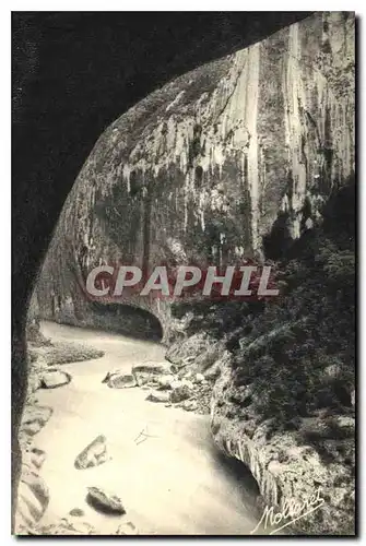 Cartes postales Grand Canon du Verdon Sortie du Culoir Samson vu de la Baume ux Pigeons