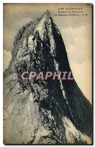 Cartes postales Dauphine Massif de Pelvoux Le Rateau
