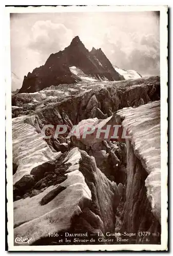 Cartes postales Dauphine La Grande SAgne 3779 m et les Ceracs du Glacier Blanc