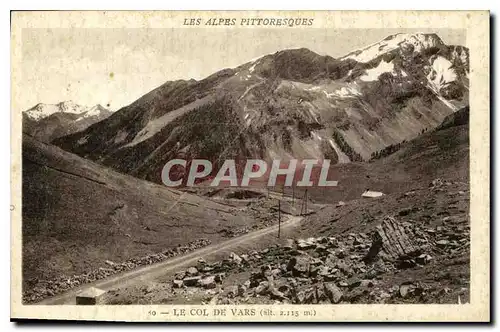 Cartes postales Les alpes Pittoresques de col de vars