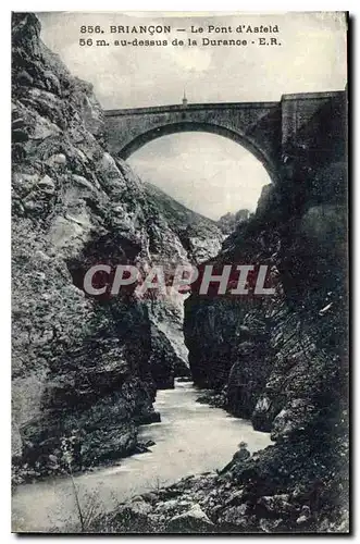 Cartes postales Briancon Lel Pont d'Asfeld 56 m au dessus de la Durance