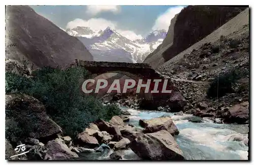 Cartes postales Les Alpes Vallee du Valgaudemar le Vieux Pont Casset