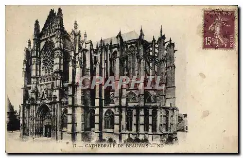 Cartes postales Cathedrale de Beauvais