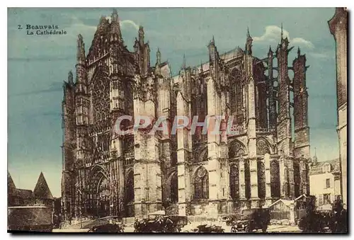 Cartes postales Beauvais La Cathedrale