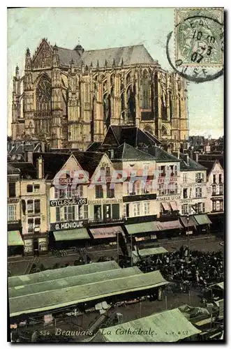 Cartes postales Beauvais La Cathedrale