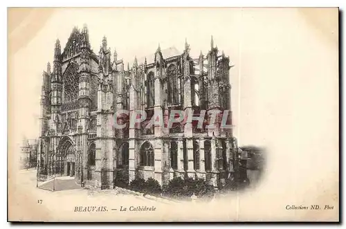 Cartes postales Beauvais La Cathedrale