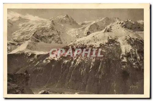 Cartes postales Les Alpes le Massif du Pelvoux et les derniers Prolongements des grandes Rousses