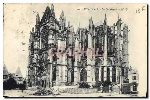 Cartes postales Beauvais La Cathedrale