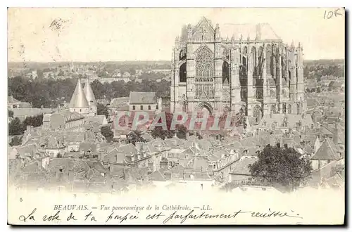 Ansichtskarte AK Beauvais Vue Panoramique de la Cathedrale