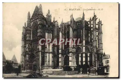 Cartes postales Beauvais La Cathedrale