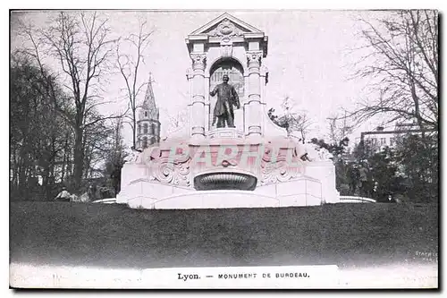 Cartes postales Lyon Monument de Burdeau