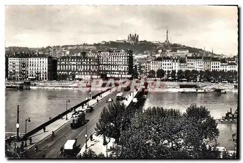 Ansichtskarte AK Lyon Rhone Le Pont Lafayette