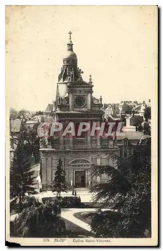 Cartes postales Blois Eglise Saint Vincent