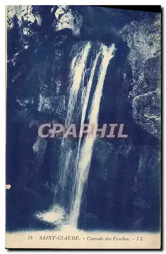 Cartes postales Saint Claude Cascade des Combes