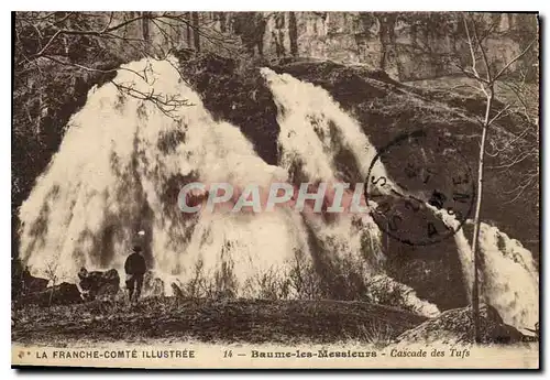 Cartes postales La Franche Comte Illustree Baume les Messieurs Cascade des Tufs