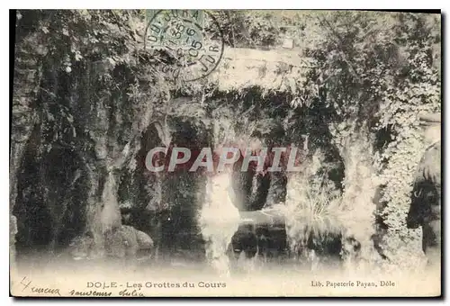 Cartes postales Dole les Grottes de cours
